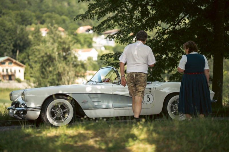 Classic am Mondsee — Fahrzeugfotografie