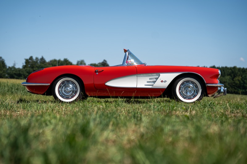 Corvette 1959 — Fahrzeugfotografie